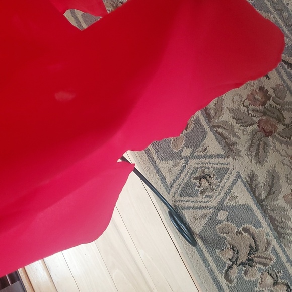 Lane Bryant Long Sleeve Red Sequin Sz. 18/20 Top Tunic Blouse NWT - Picture 8 of 11